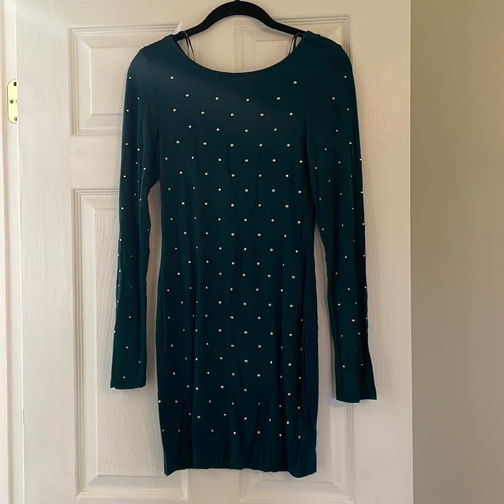 Medium green body con style forever 21 dress